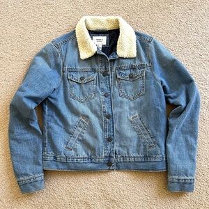 Lined Denim Jacket